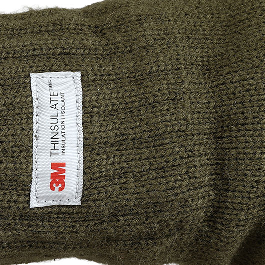Brandit Strick-Handschuhe mit Fleecefutter  oliv Bild 6
