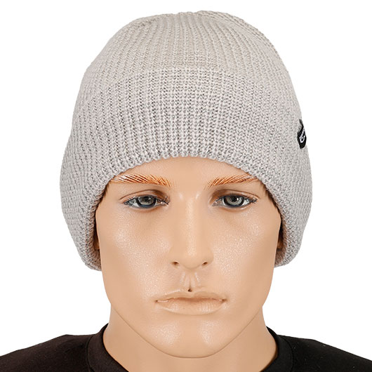 Brandit Reflektierende Beanie hellgrau