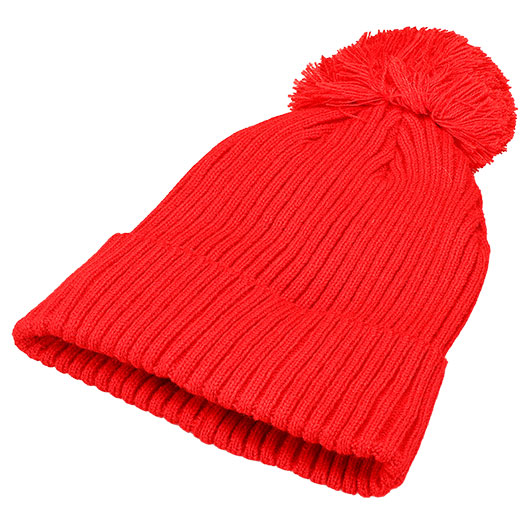 Brandit Bommelmtze mit Fleecefutter rot Bild 2