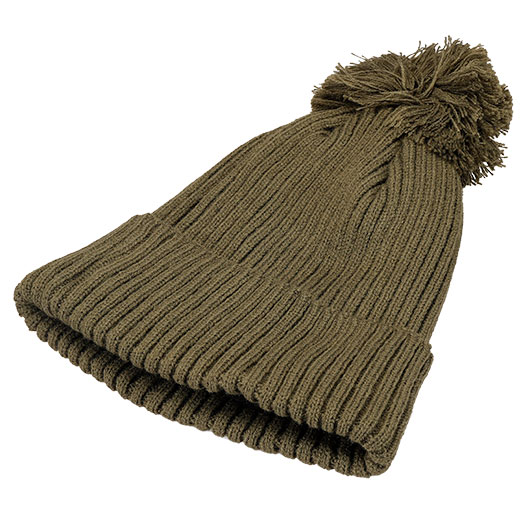 Brandit Bommelmtze mit Fleecefutter oliv Bild 2