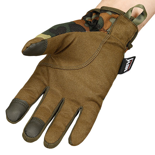 MFH Fingerhandschuhe flecktarn Leichtgewicht Bild 5