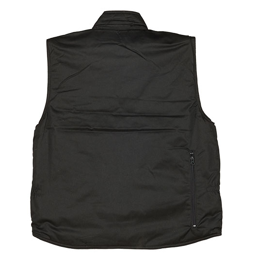 Brandit Safari Weste gefttert schwarz Bild 1
