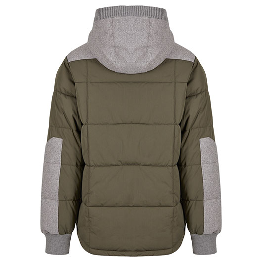 Brandit Steppjacke Garret Jacket oliv-grau Bild 1
