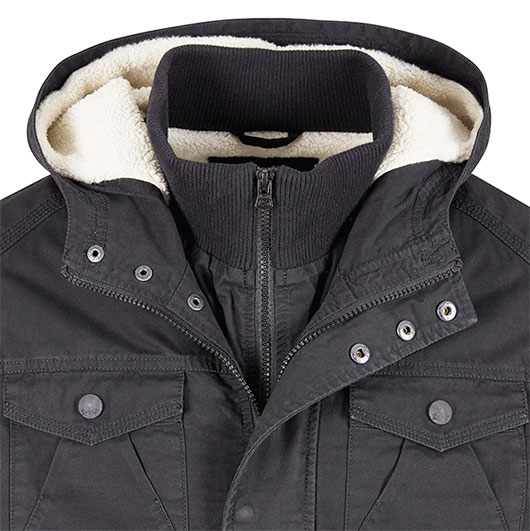 Brandit Jacke Meadow Jacket schwarz Bild 2