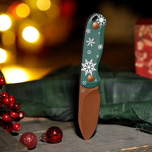 Kizer Christmas Feststehendes Universalmesser Bild 1