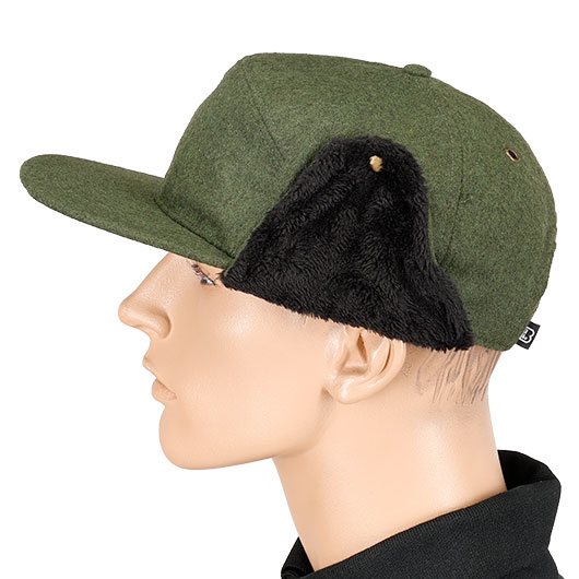 Brandit Lumberjack Winterm�tze oliv Bild 2