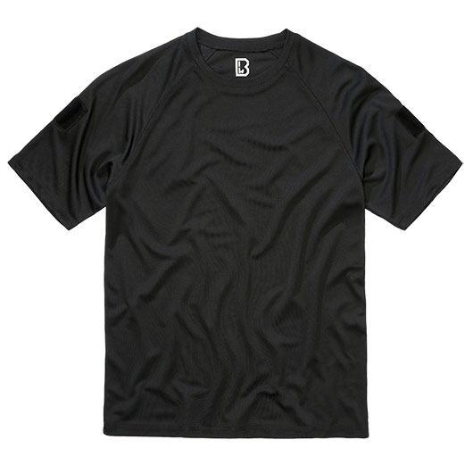 Brandit Quickdry Shirt Shortsleeve T-Shirt schwarz