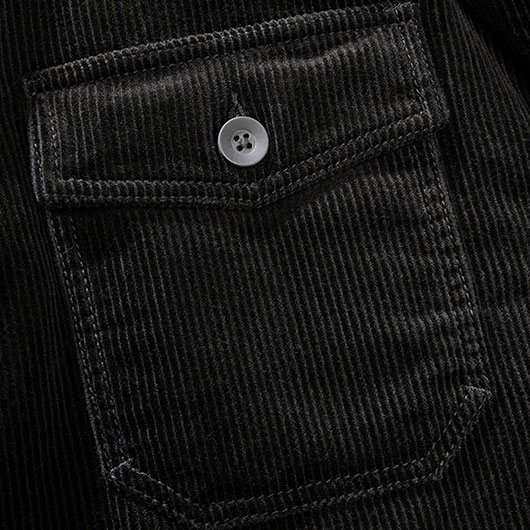 Brandit Cordjacke Corduroy Jacket schwarz Bild 3