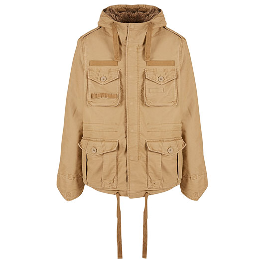 Brandit Winterparka Respite Jacket camel