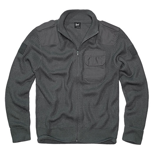 Brandit Strickjacke BW Cardigan anthrazit