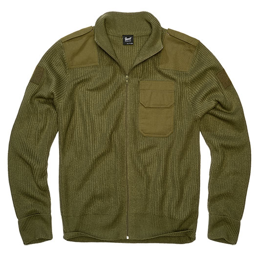 Brandit Strickjacke BW Cardigan oliv