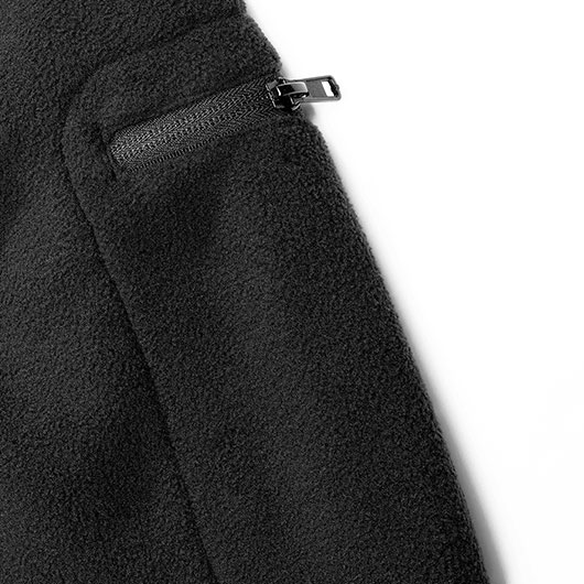 Brandit Fleecejacke Combat schwarz Bild 5