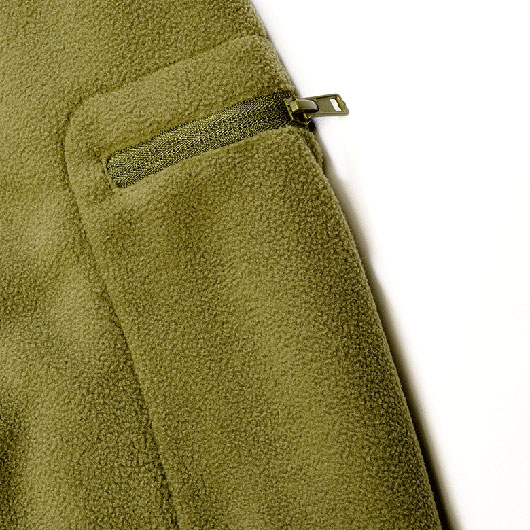 Brandit Fleecejacke Combat oliv Bild 5