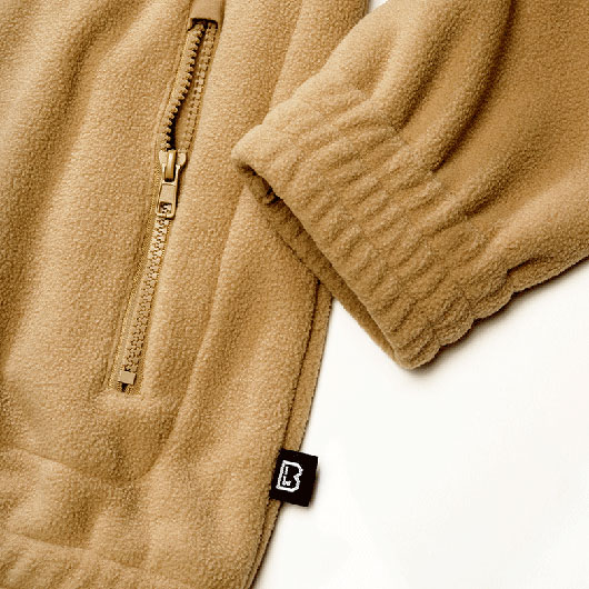 Brandit Fleecejacke Combat camel Bild 3
