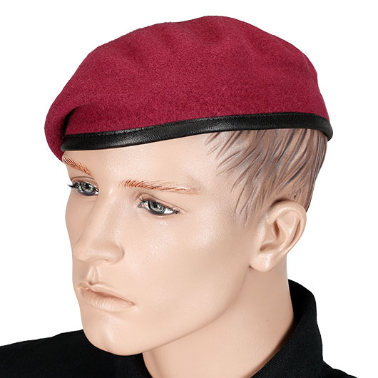 MFH Commando Barett bordeaux Bild 1