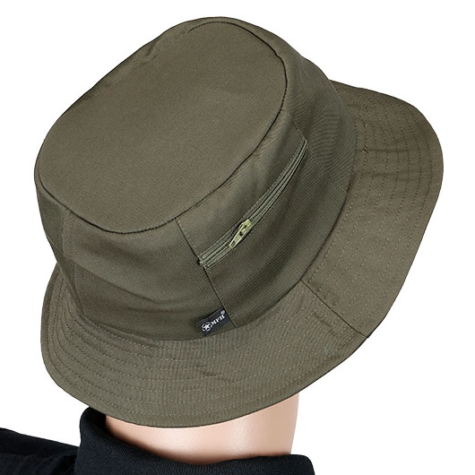 MFH Schlapphut (Fischerm�tze) mit kleiner Seitentasche oliv Bild 5