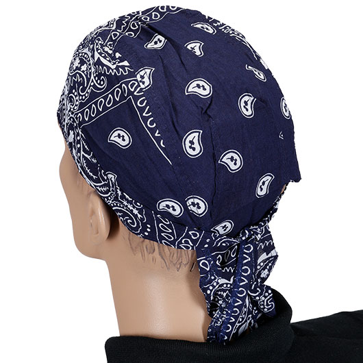 MFH Kopftuch Headwrap paisley-navyblau Bild 3
