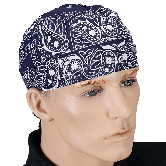 MFH Kopftuch Headwrap paisley-navyblau Bild 7