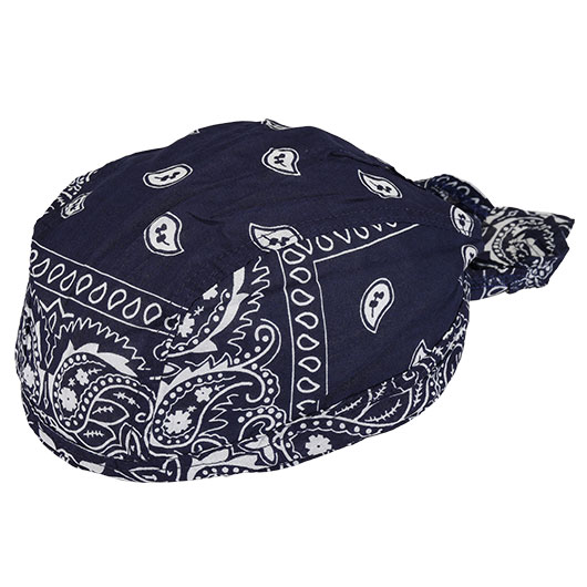 MFH Kopftuch Headwrap paisley-navyblau Bild 8