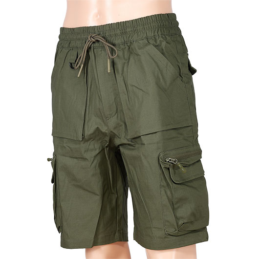 Mil-Tec Shorts Urban Explorer Ripstop oliv Bild 3