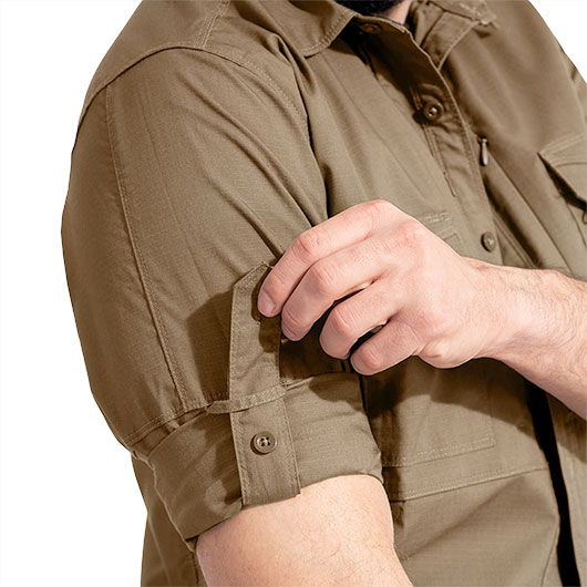 Pentagon Langarmhemd Plato Tactical Shirt coyote Bild 3