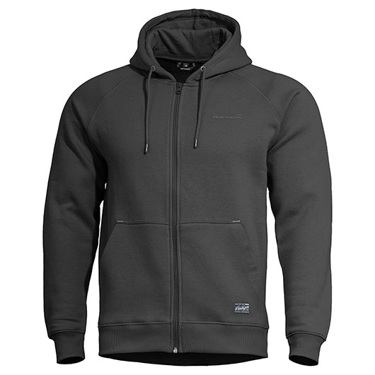 Pentagon Sweatjacke Phaeton Hood Zip Sweater schwarz