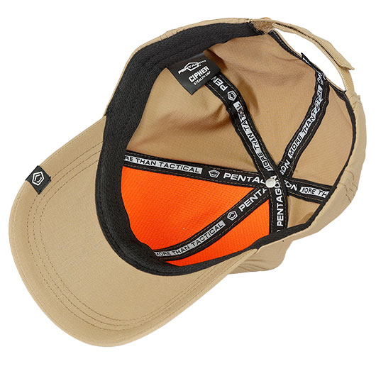 Pentagon Cap Cipher Stealth Cap verstellbar coyote Bild 9