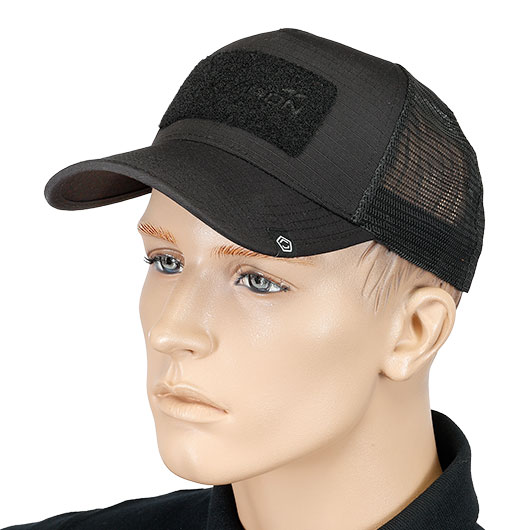 Pentagon Baseball Cap Delta Tactical BB Mesh mit Netzeinsatz verstellbar schwarz Bild 1