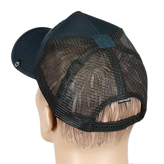 Pentagon Baseball Cap Delta Tactical BB Mesh mit Netzeinsatz verstellbar mitternachtsblau Bild 3