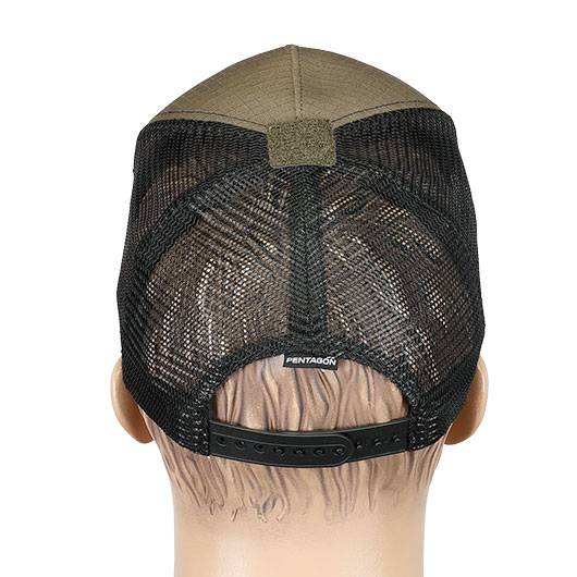 Pentagon Baseball Cap Delta Tactical BB Mesh mit Netzeinsatz verstellbar Ranger Green Bild 4