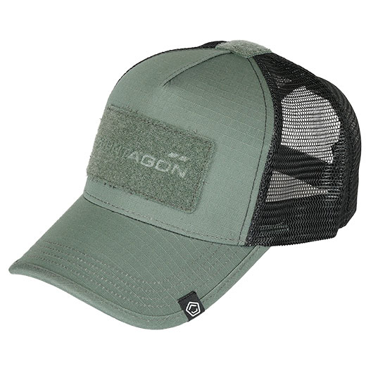 Pentagon Baseball Cap Delta Tactical BB Mesh mit Netzeinsatz verstellbar Camo Green Bild 6