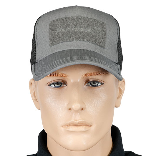 Pentagon Baseball Cap Delta Tactical BB Mesh mit Netzeinsatz verstellbar Wolf-Grau