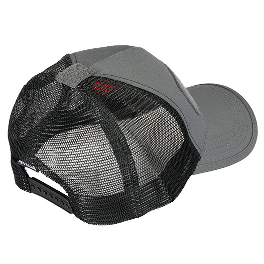 Pentagon Baseball Cap Delta Tactical BB Mesh mit Netzeinsatz verstellbar Wolf-Grau Bild 8
