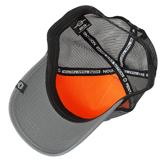 Pentagon Baseball Cap Delta Tactical BB Mesh mit Netzeinsatz verstellbar Wolf-Grau Bild 9