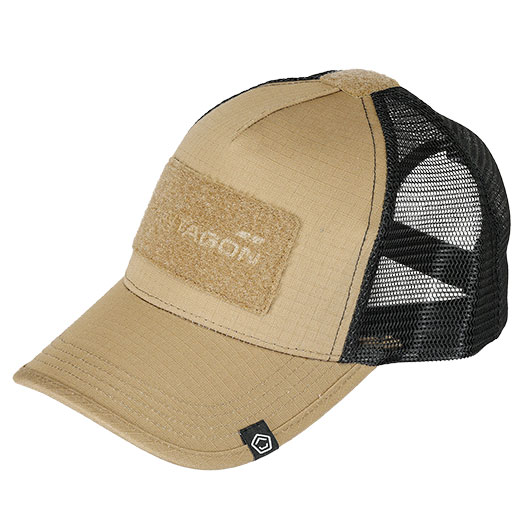 Pentagon Baseball Cap Delta Tactical BB Mesh mit Netzeinsatz verstellbar coyote Bild 6