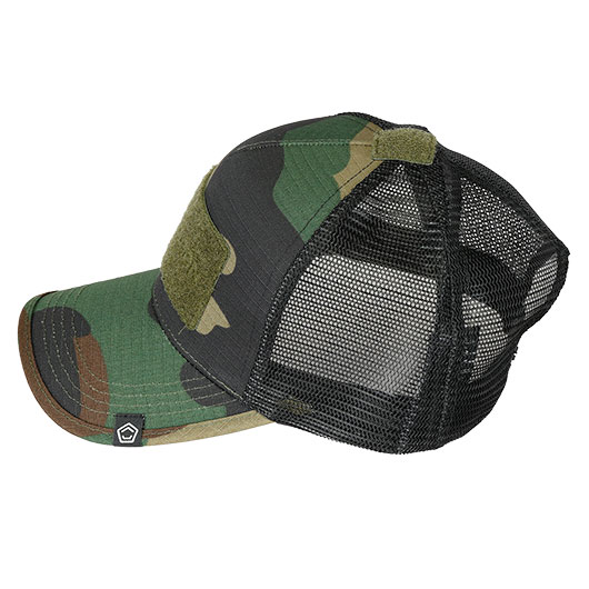 Pentagon Baseball Cap Delta Tactical BB Mesh Camo mit Netzeinsatz verstellbar woodland Bild 7