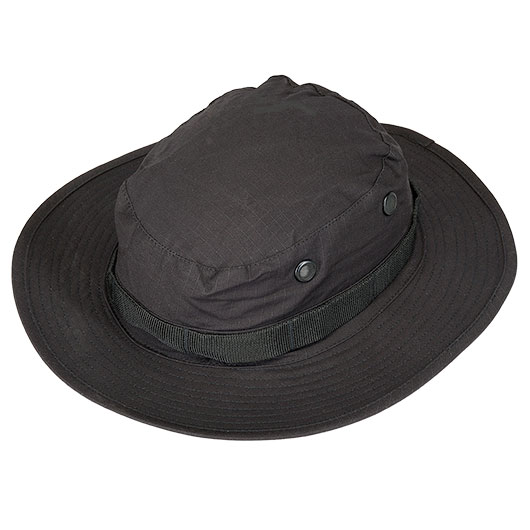 Teesar US GI Dschungelhut Buschhut Boonie Ripstop schwarz Bild 3