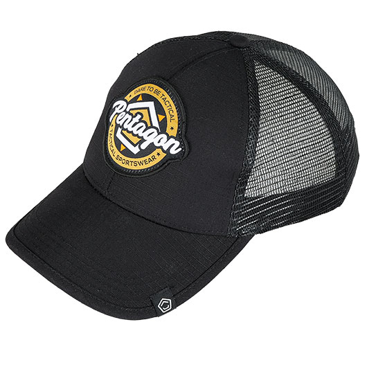 Pentagon Era Trucker Cap Logo verstellbar schwarz Bild 5