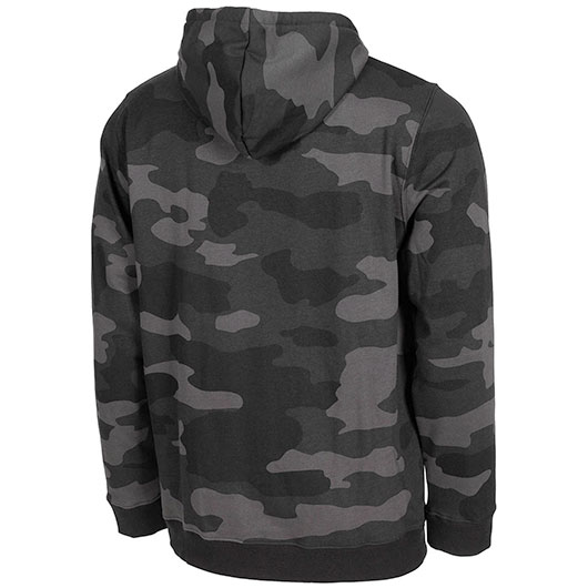 MFH Sweatjacke Trainingsjacke Jogger mit Kapuze dark camo Bild 1