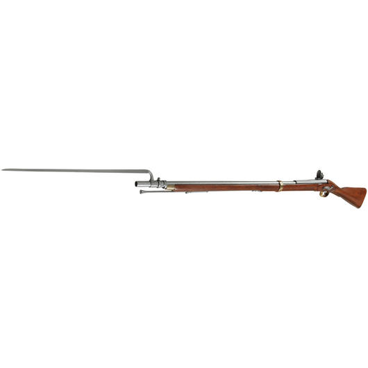 Brown Bess Gewehr mit Bajonett 1799 - 1815 Deko