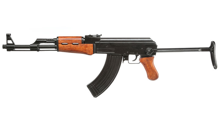 Kalashnikov AK47 Dekomodell mit Klappschaft