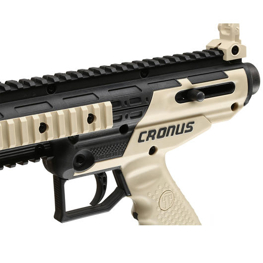 Tippmann Cronus Basic Paintball Markierer Kal. .68 tan / schwarz Bild 2