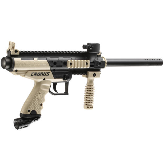 Tippmann Cronus Basic Paintball Markierer Kal. .68 tan / schwarz Bild 5