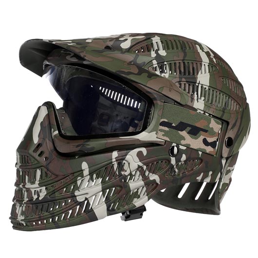 JT Paintball Schutzmaske Flex 8 Spectra camo Thermal Glas