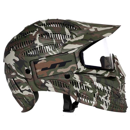 JT Paintball Schutzmaske Flex 8 Spectra camo Thermal Glas Bild 3