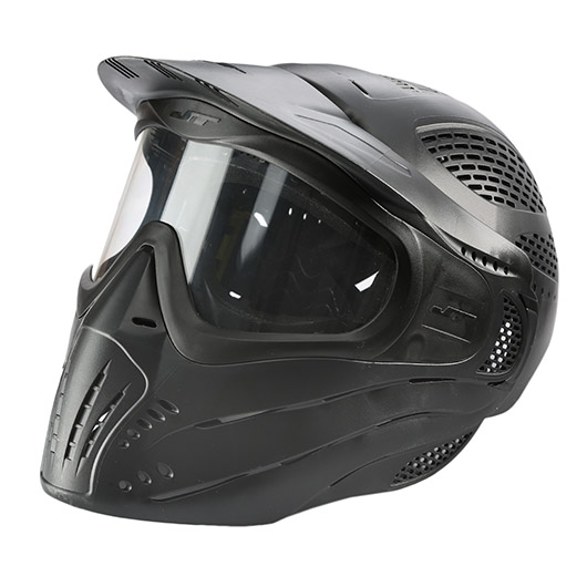 JT Paintball Schutzmaske Premise Headshield / Fullhead schwarz Single Glas