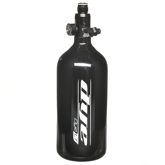 Dye HPA Tank LT 0,8L / 48ci  mit Regulator 3000 PSI fr Painball/Airsoft schwarz