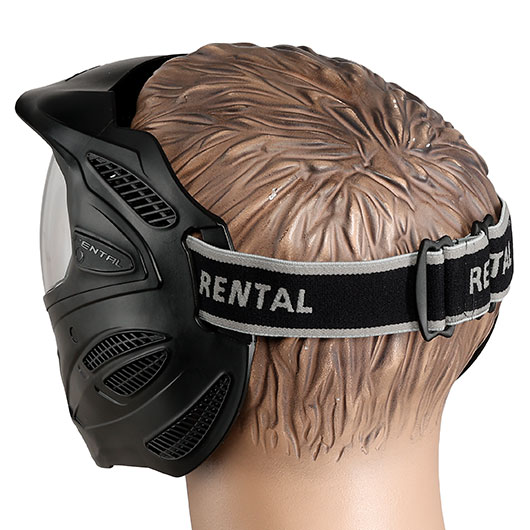 Dye Paintball Schutzmaske Rental SE SLS Single-Glas 260 Sichtfeld schwarz Bild 3