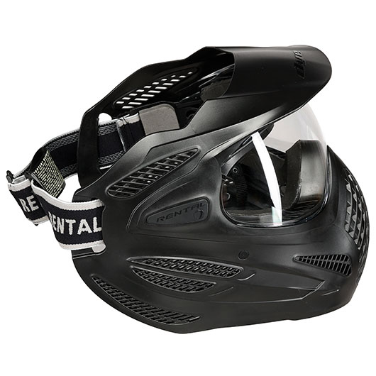 Dye Paintball Schutzmaske Rental SE SLS Single-Glas 260 Sichtfeld schwarz Bild 7