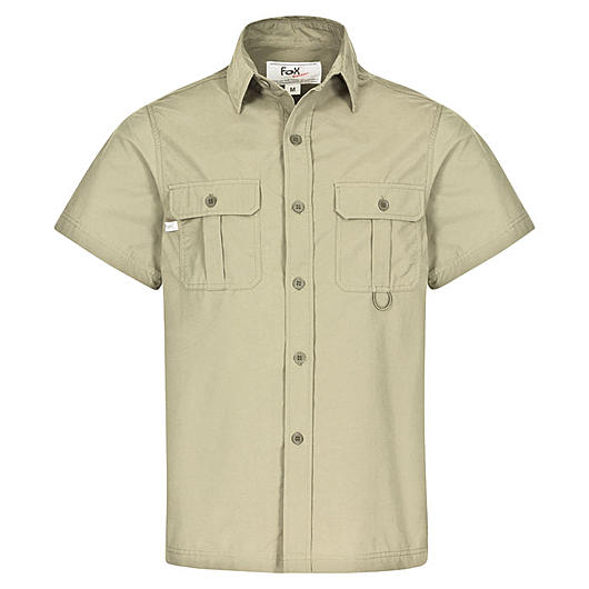 Outdoor Hemd khaki Kurzarm günstig kaufen Kotte Zeller